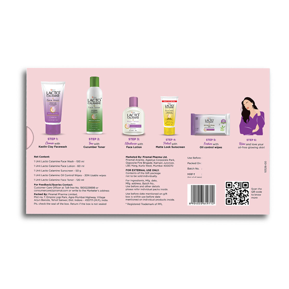 Lacto Calamine Skin Care products