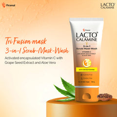 Lacto scrub+mask+wash