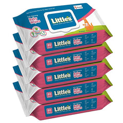 Littles Baby Wipes pack of 5