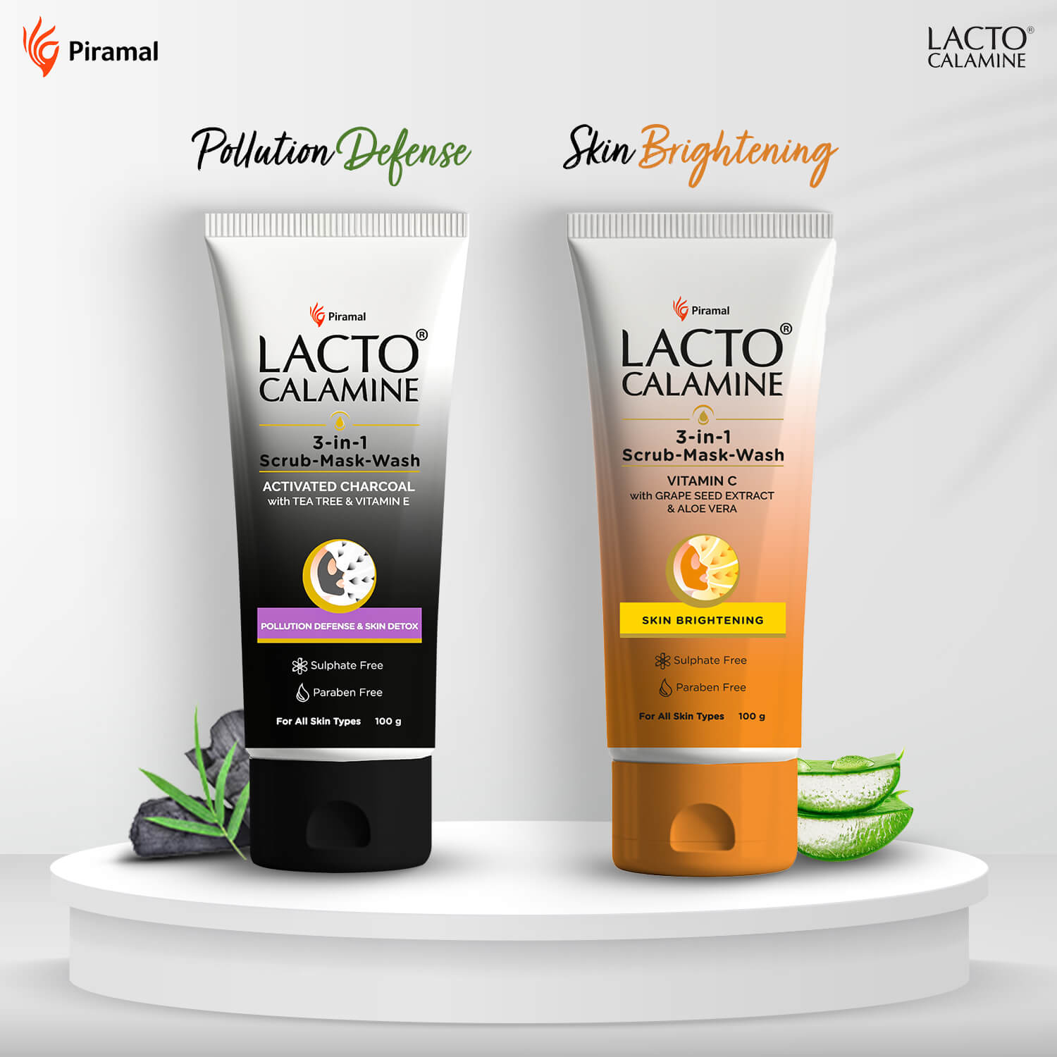 Lacto Calamine 3 in 1 Face Mask
