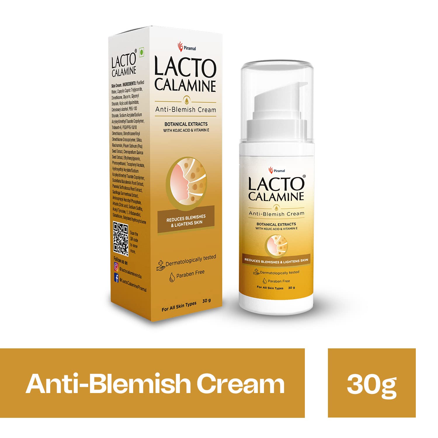 Anti blemish cream