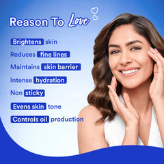 Lacto Calamine Light Gel Moisturizer for Oily Skin | Niacinamide, Pro-Ceramides & Vitamins