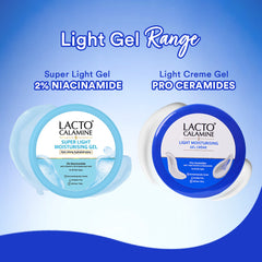 Lacto Calamine Light Gel Moisturizer for Oily Skin | Niacinamide, Pro-Ceramides & Vitamins