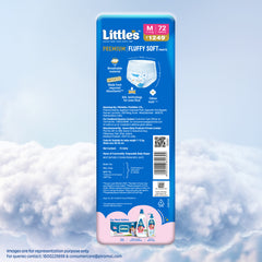 Little's Comfy Baby Pants | Baby Diaper | Cotton Soft Pants