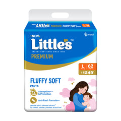 Little's Comfy Baby Pants | Baby Diaper | Cotton Soft Pants
