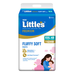 Little's Comfy Baby Pants | Baby Diaper | Cotton Soft Pants