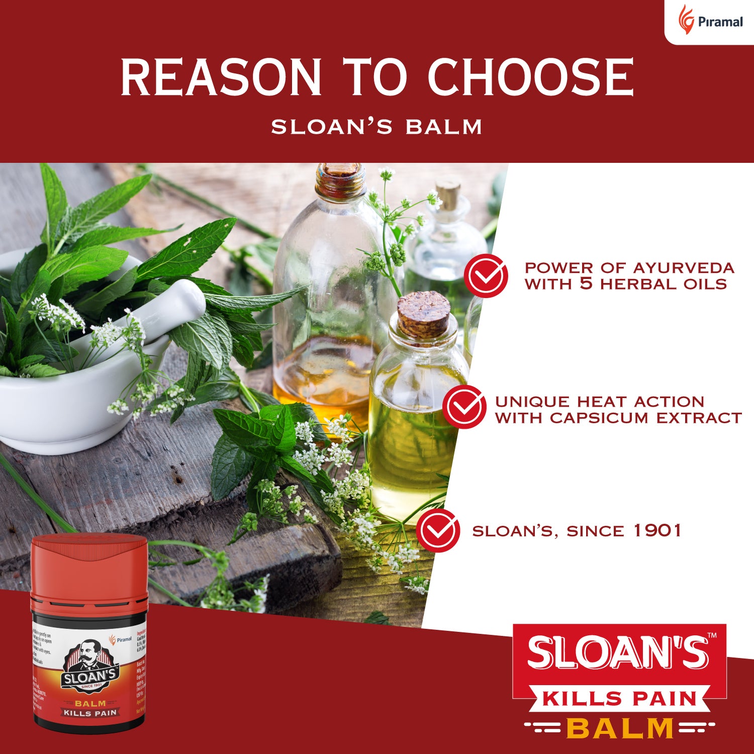 Reason's to choose Sloan's Balm