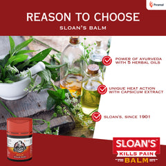Reason's to choose Sloan's Balm