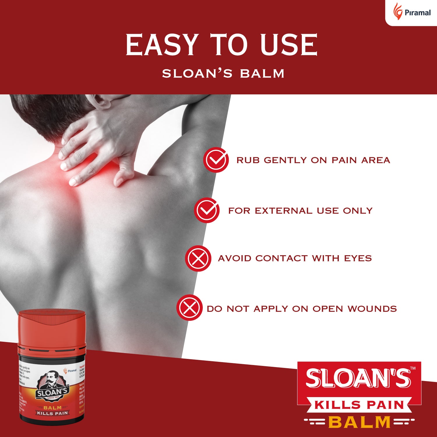 sloan balm easy to use