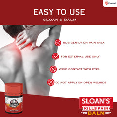 sloan balm easy to use