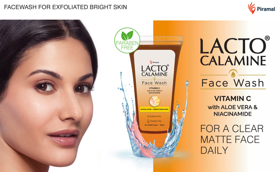 Lacto Calamine Facewash Vit C