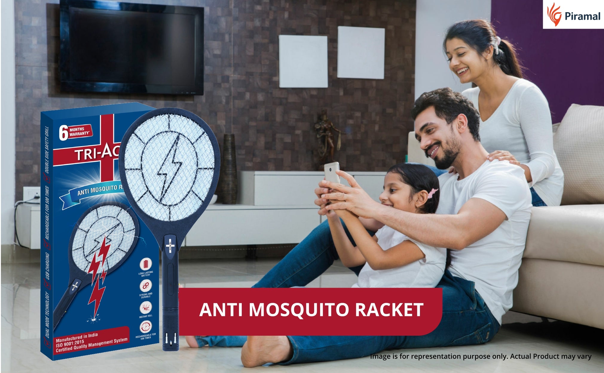 Tri active Mosquito racket