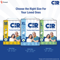 Cir premium adults diapers