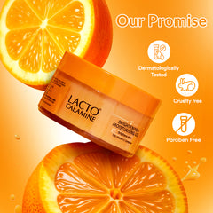 Lacto Calamine 15% Vitamin C Moisturizer for Face | 50g | Vitamin C Complex Skin Brightening Face Moisturiser | Dermatologically Tested | Non Sticky & Quick Absorbing for Glowing Skin