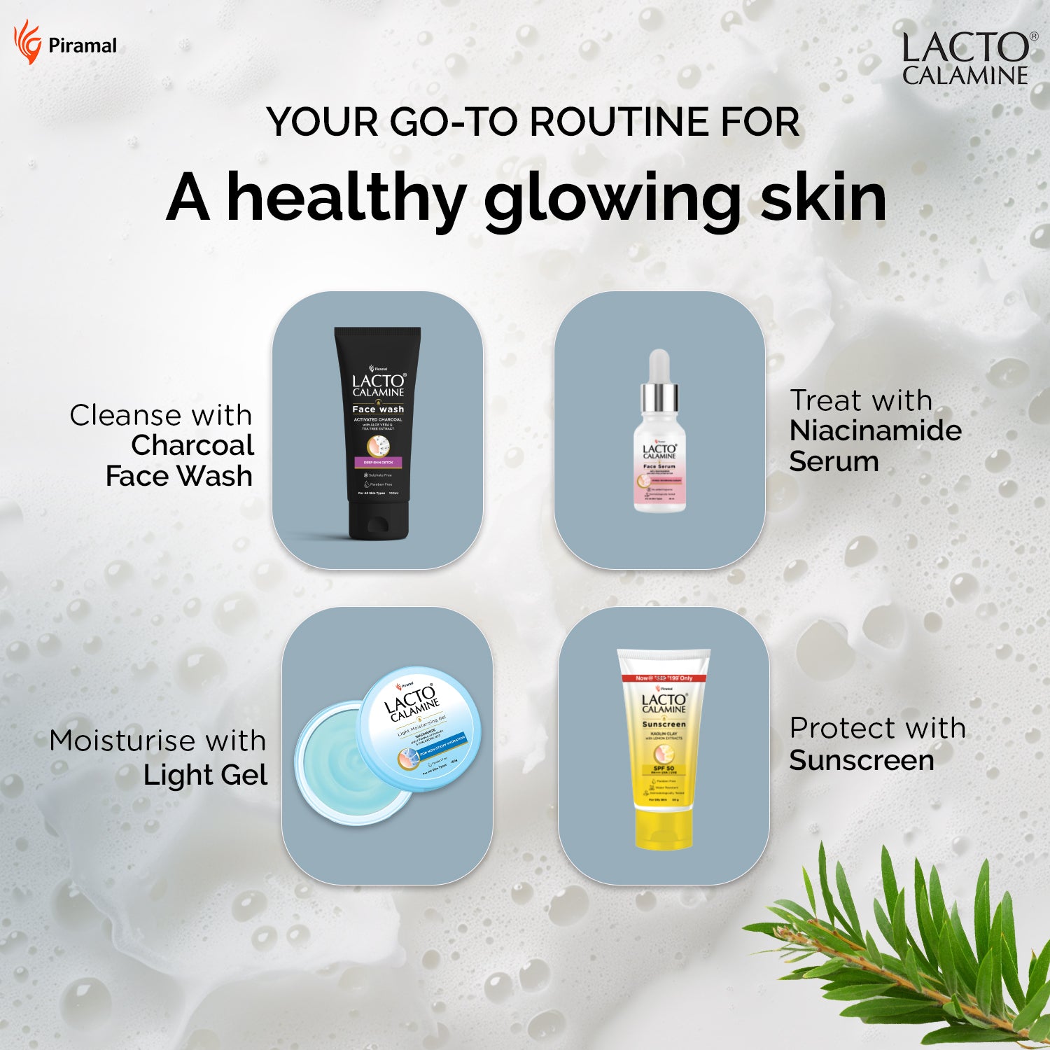 Lacto Calamine Skin Care products