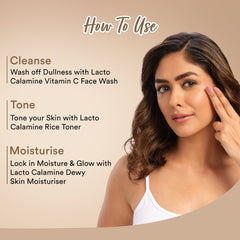 Lacto Calamine Dewy Rice Moisturizer with Rice, Kombucha & Niacinamide for Glass Like Skin