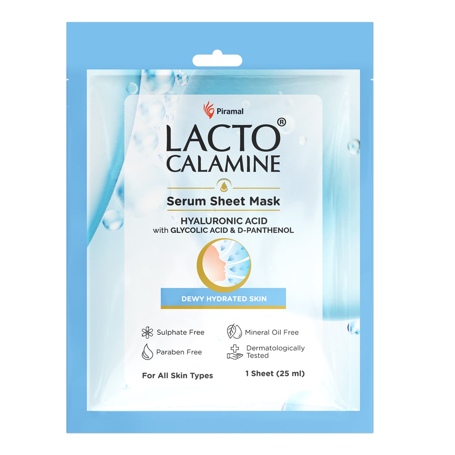 Lacto Calamine Serum Sheet Mask