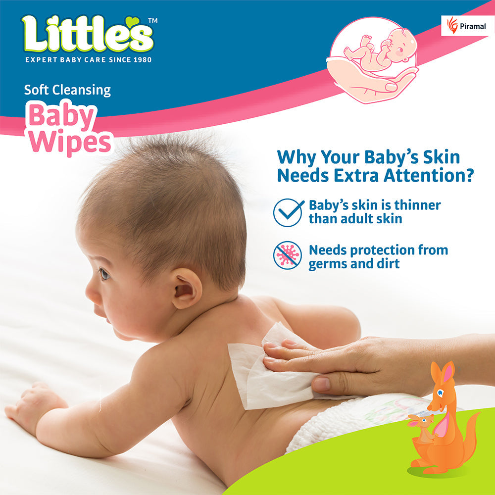 Little's Soft Cleansing Baby Wipes
