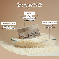 Lacto Calamine Dewy Rice Moisturizer with Rice, Kombucha & Niacinamide for Glass Like Skin