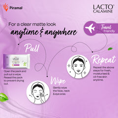 Lacto Calamine Wipes