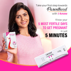 i-know Ovulation Testing Strips & i-know Pregnancy Testing Kit Combo
