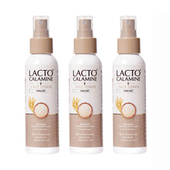 Lacto Calamine Rice Toner | 120ml | Rice Water Toner Korean Skincare for Glass Skin with Vitamin C, Glycolic Acid, Niacinamide | Face Toner for All Skin Types | Dermatologically Tested | Alcohol free