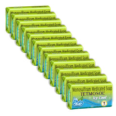 Tetmosol cool soap pack of 12