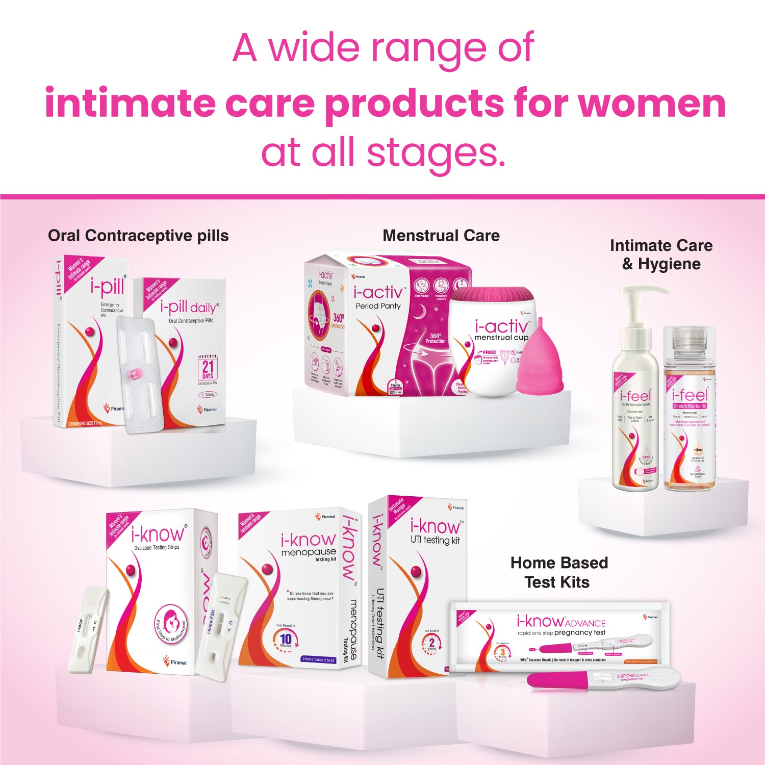 Womens intimate care products