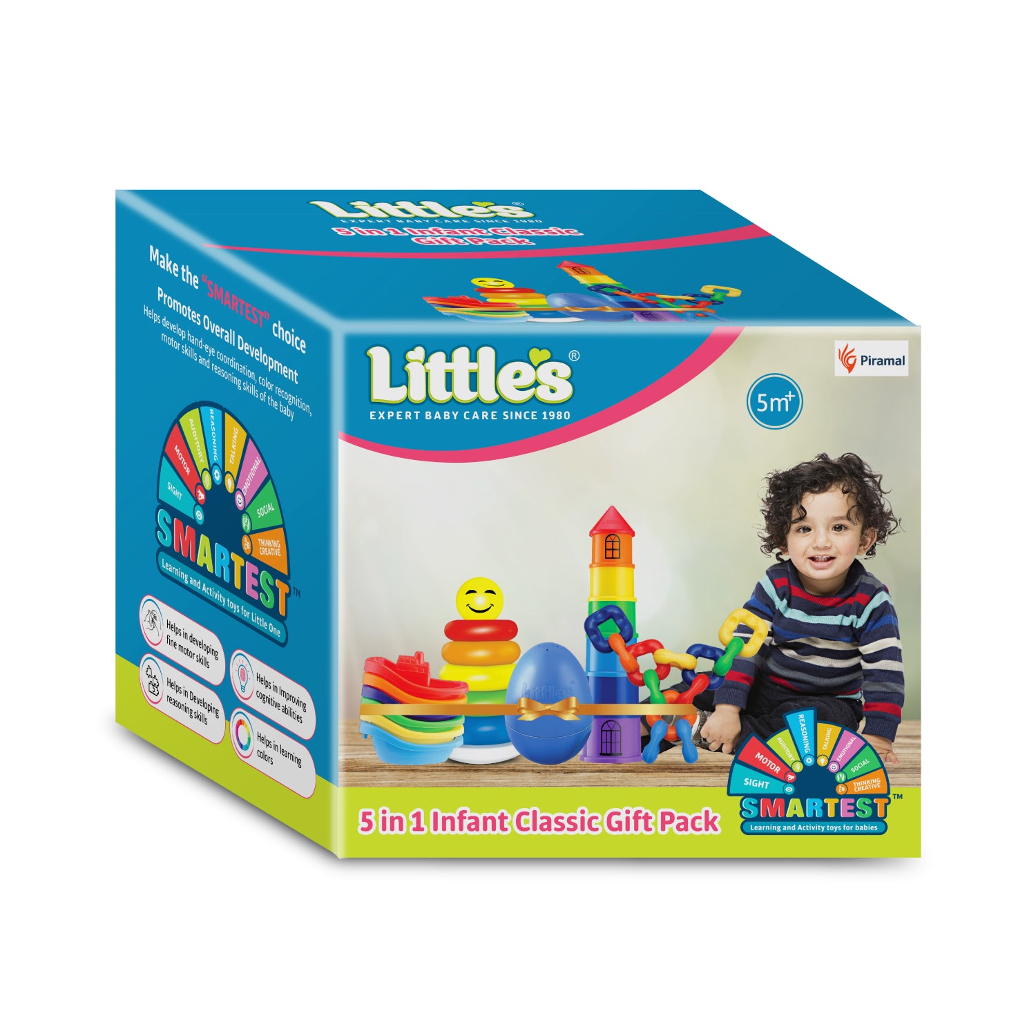 Littles 5in1 infant classic gift pack