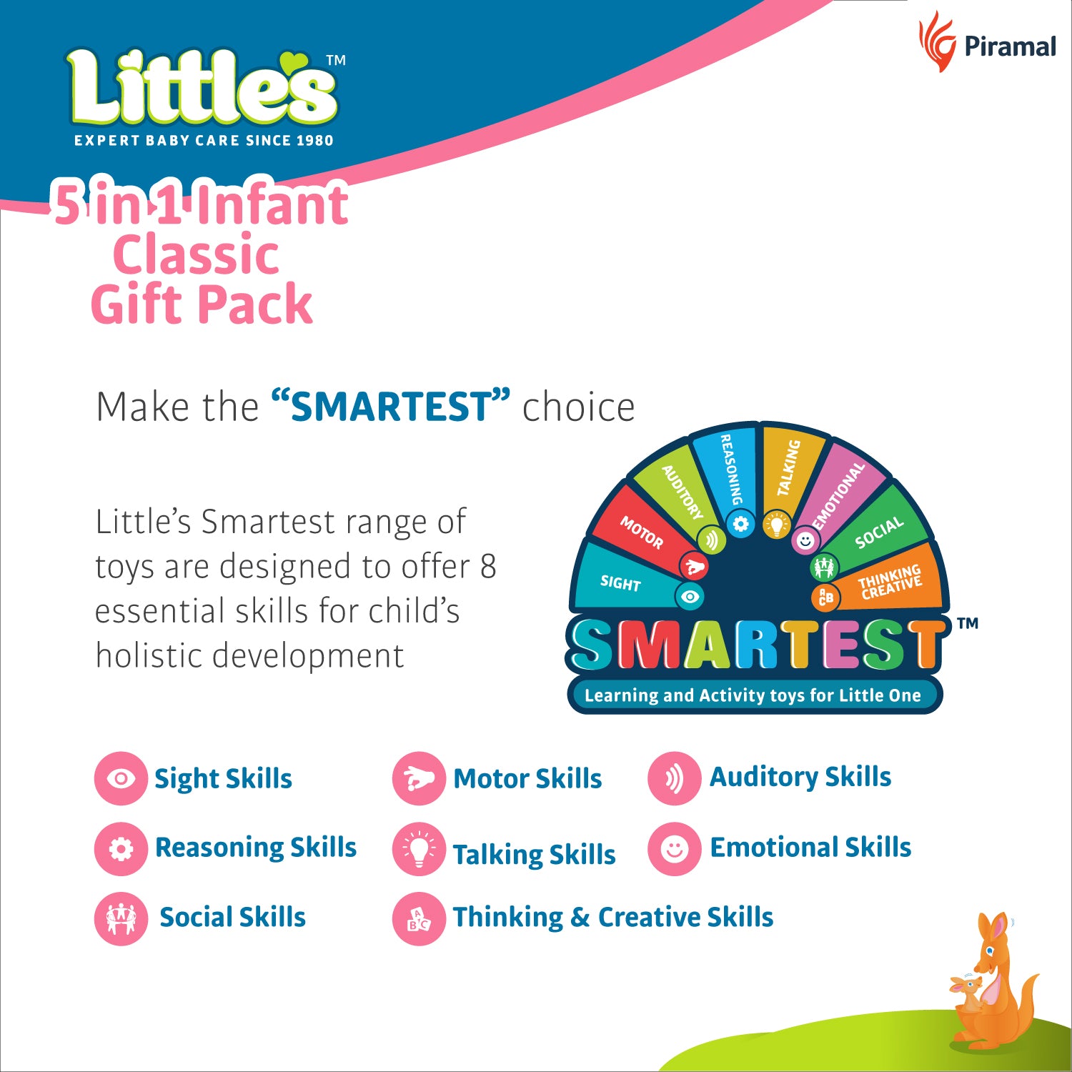 Litte's 5 in 1 infants Gift Pack