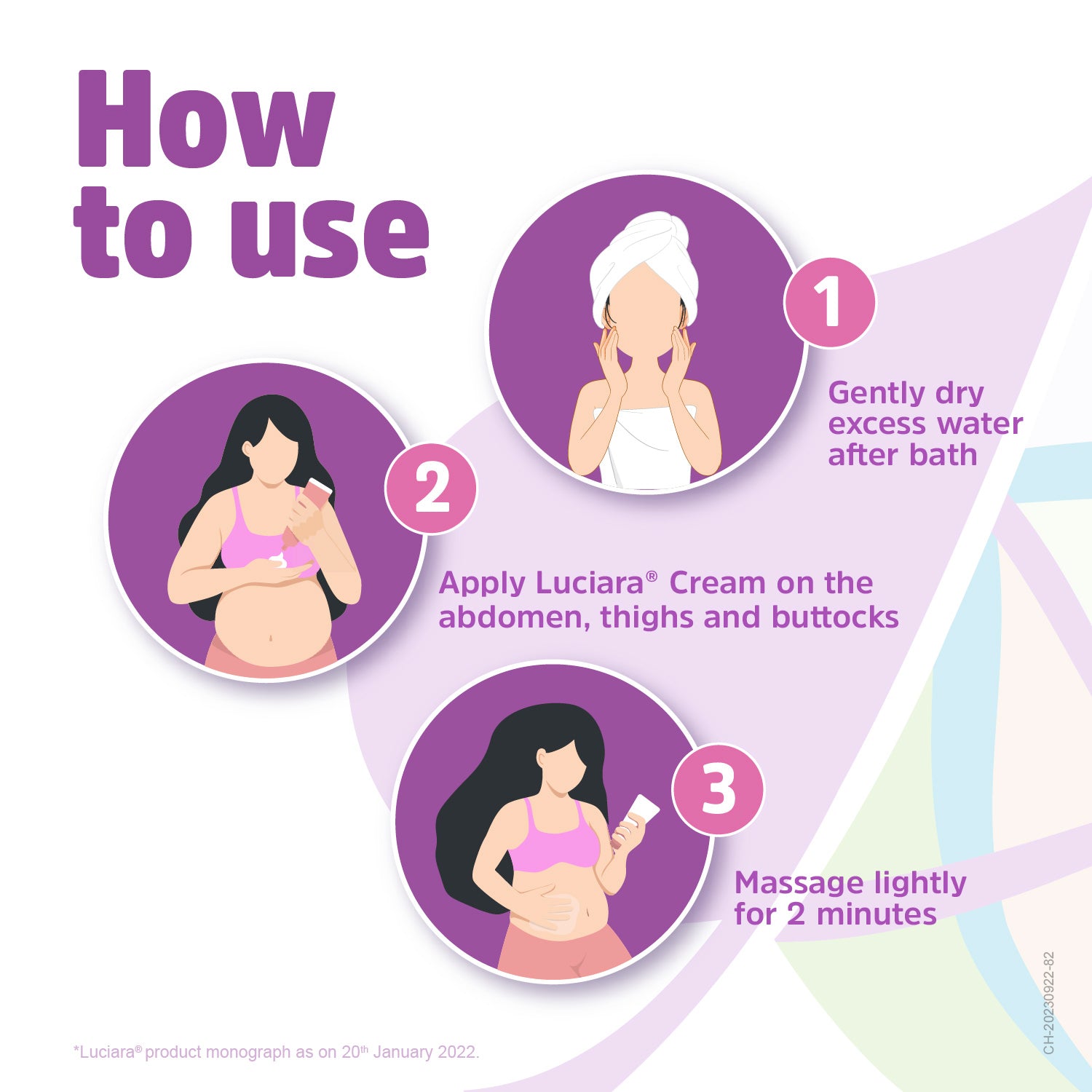 Luciare Cream Direction to Use