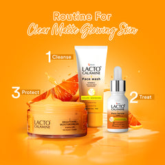 Lacto Calamine 15% Vitamin C Moisturizer for Face | 50g | Vitamin C Complex Skin Brightening Face Moisturiser | Dermatologically Tested | Non Sticky & Quick Absorbing for Glowing Skin