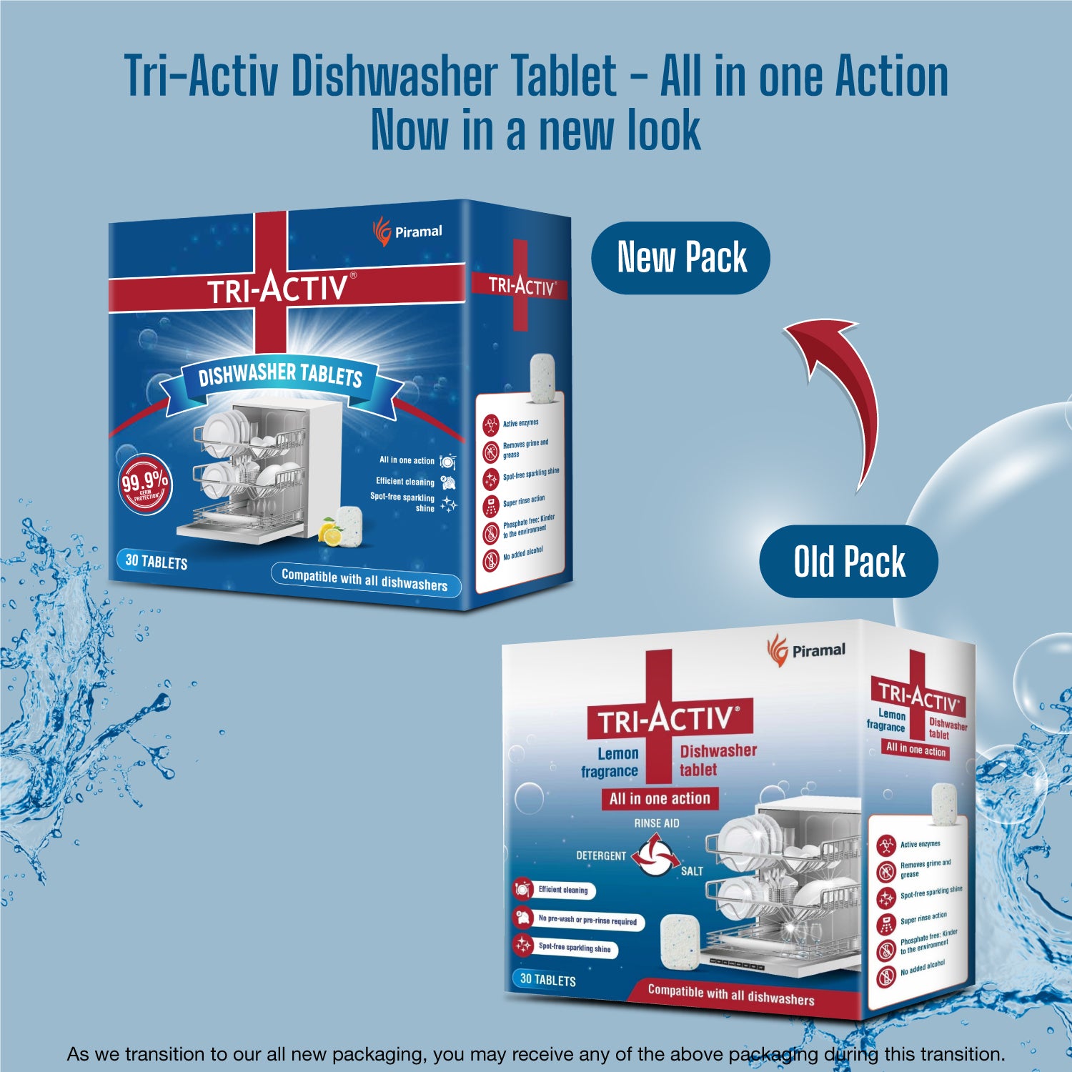 Tri activ Dishwasher Tablet