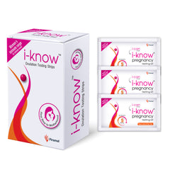 i-know Ovulation Testing Strips & i-know Pregnancy Testing Kit Combo