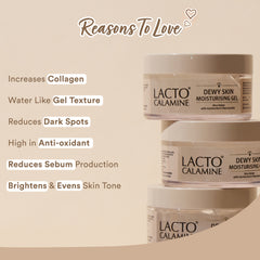 Lacto Calamine Dewy Rice Moisturizer with Rice, Kombucha & Niacinamide for Glass Like Skin