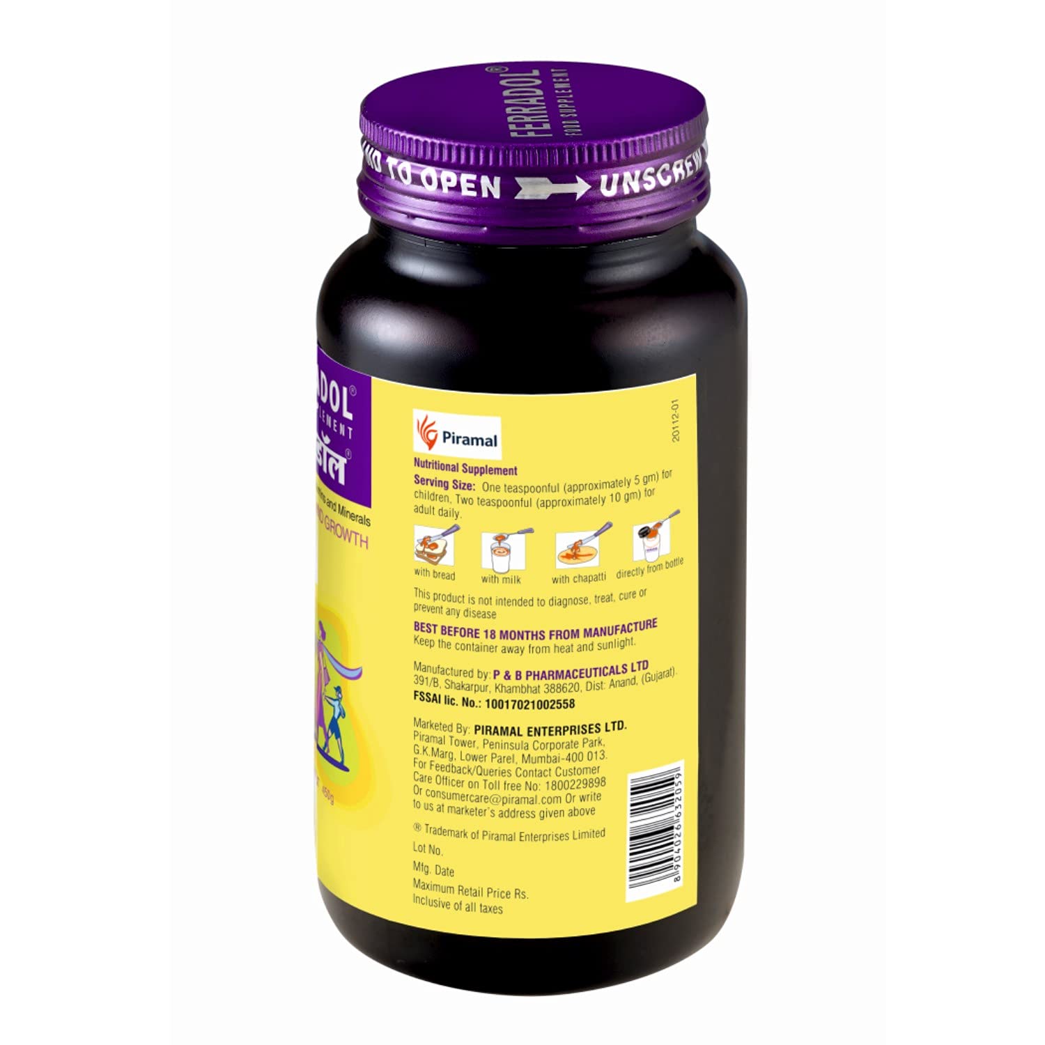 Ferradol food Supplement