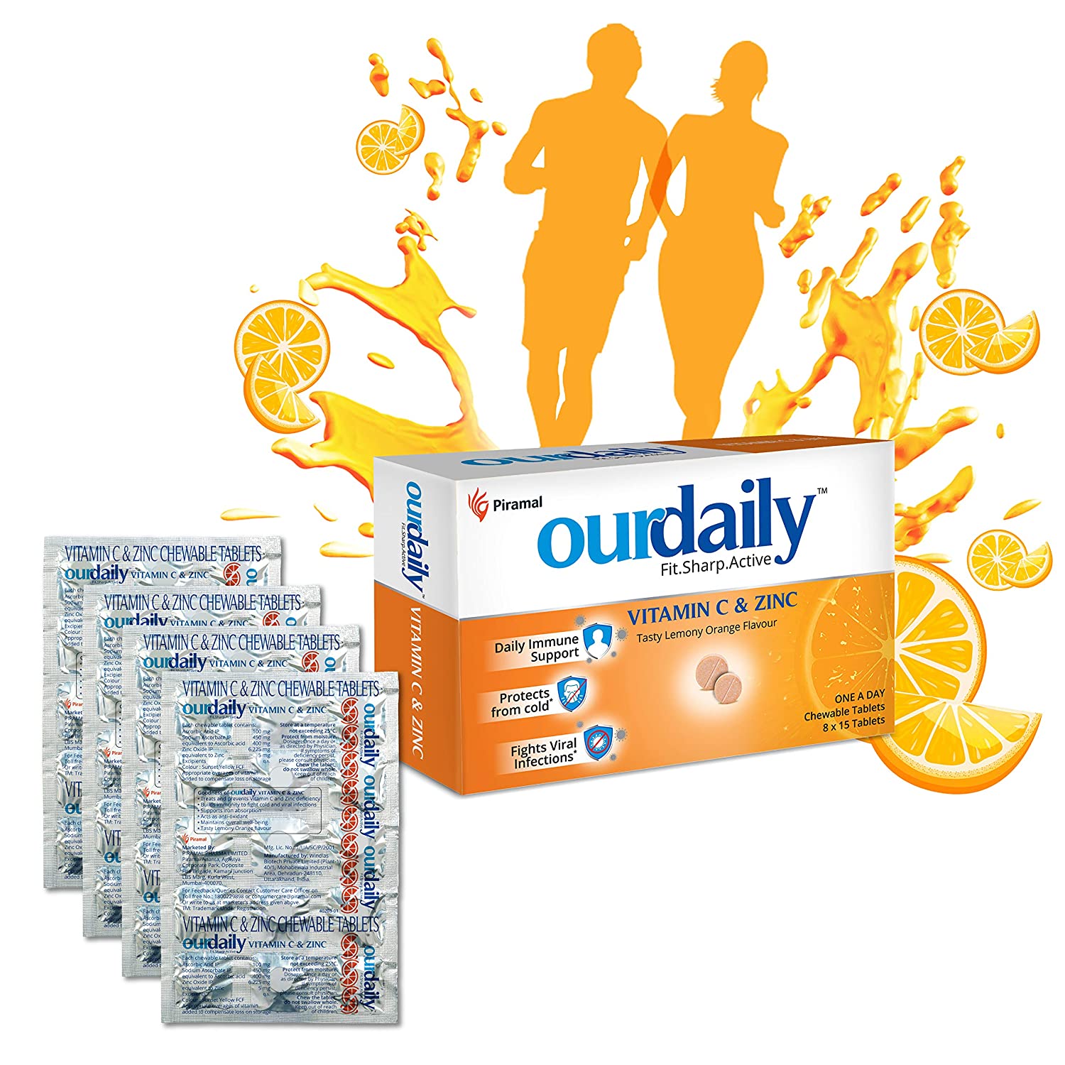 Ourdaily Vit C and zinc
