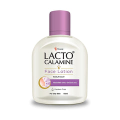 Lacto Calamine Daily Face Lotion Enriched with Kaolin and Aloe Vera Extracts | Face Moisturizer For Oily Skin (60ml/120ml)