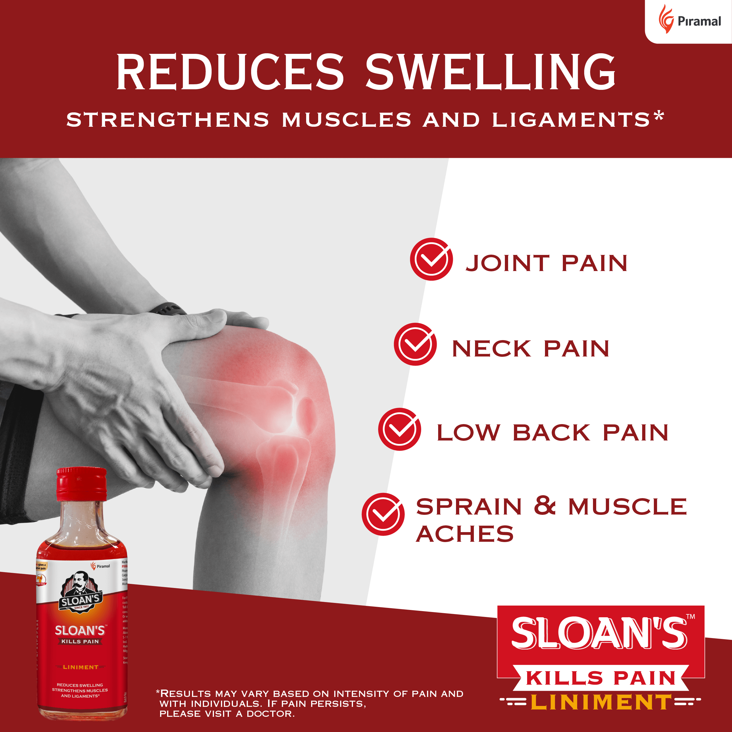 Sloan Spray Reduce swelling