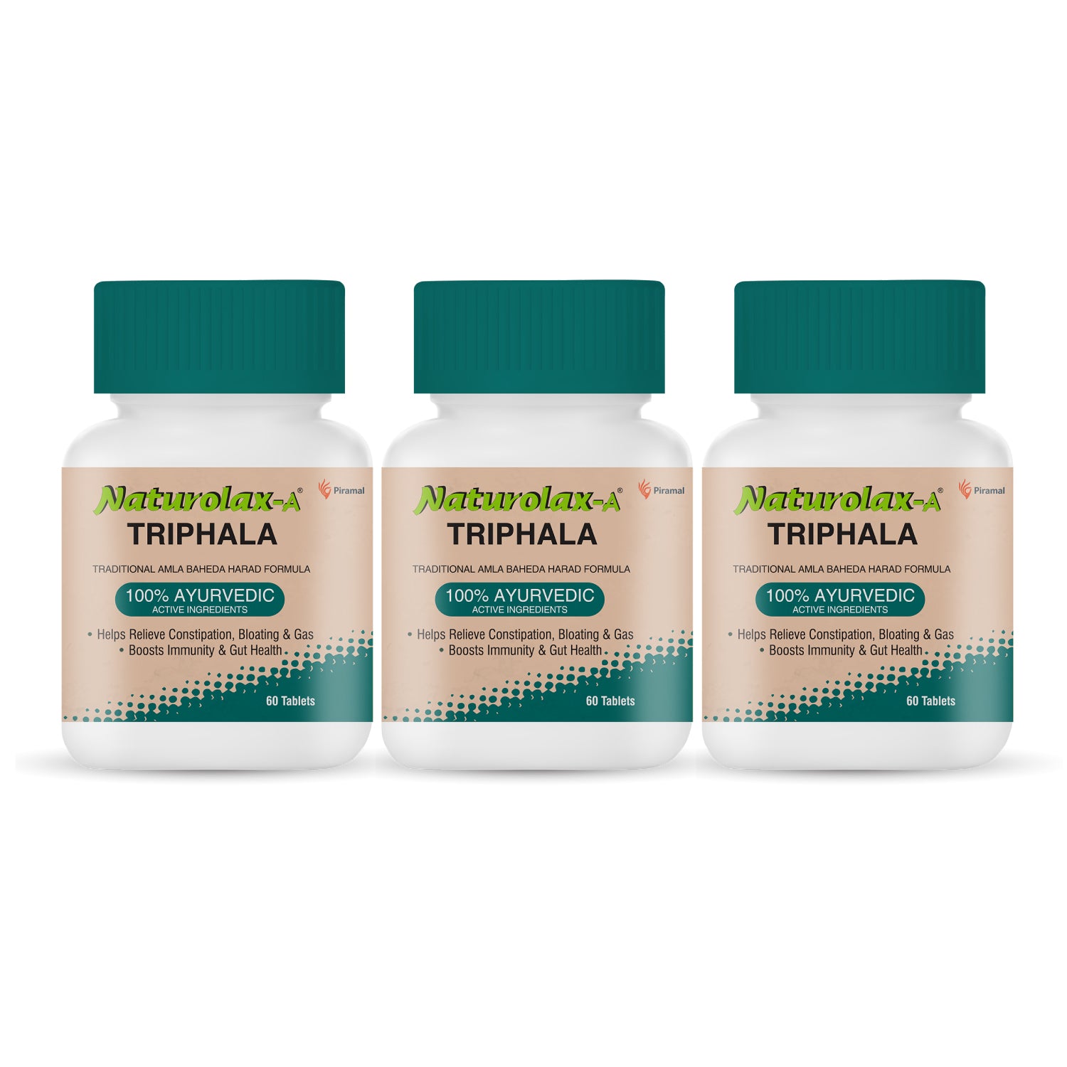 Naturolax triphala 3 pieces