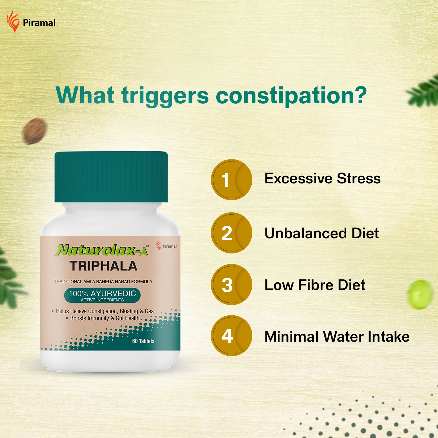 Naturolax Triphala uses