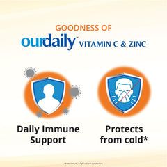 Ourdaily Vitamic C & Zinc Tablets
