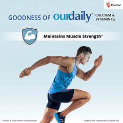 Ourdaily Calcium Vitamin D3