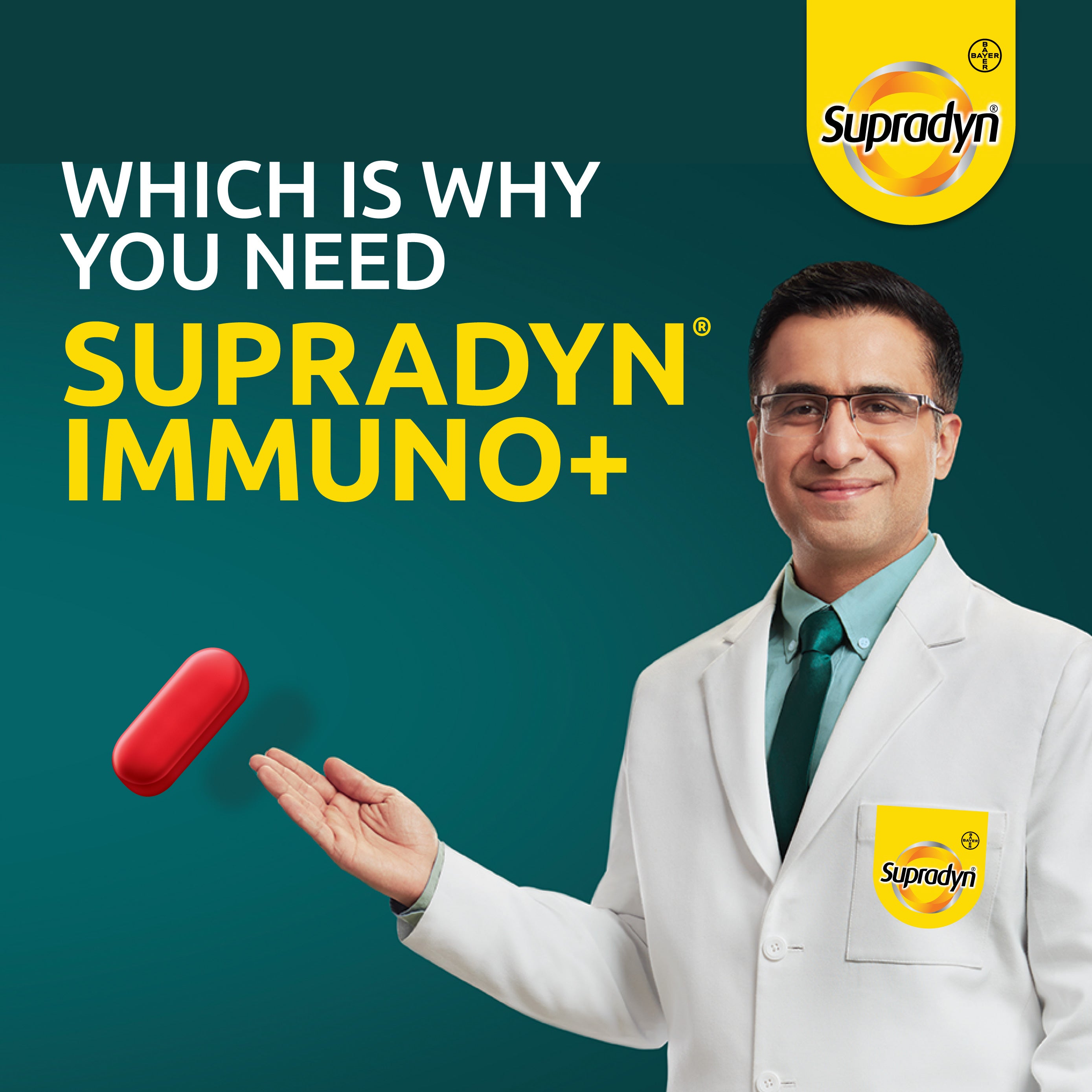 Supradyn Immuno Plus Poster