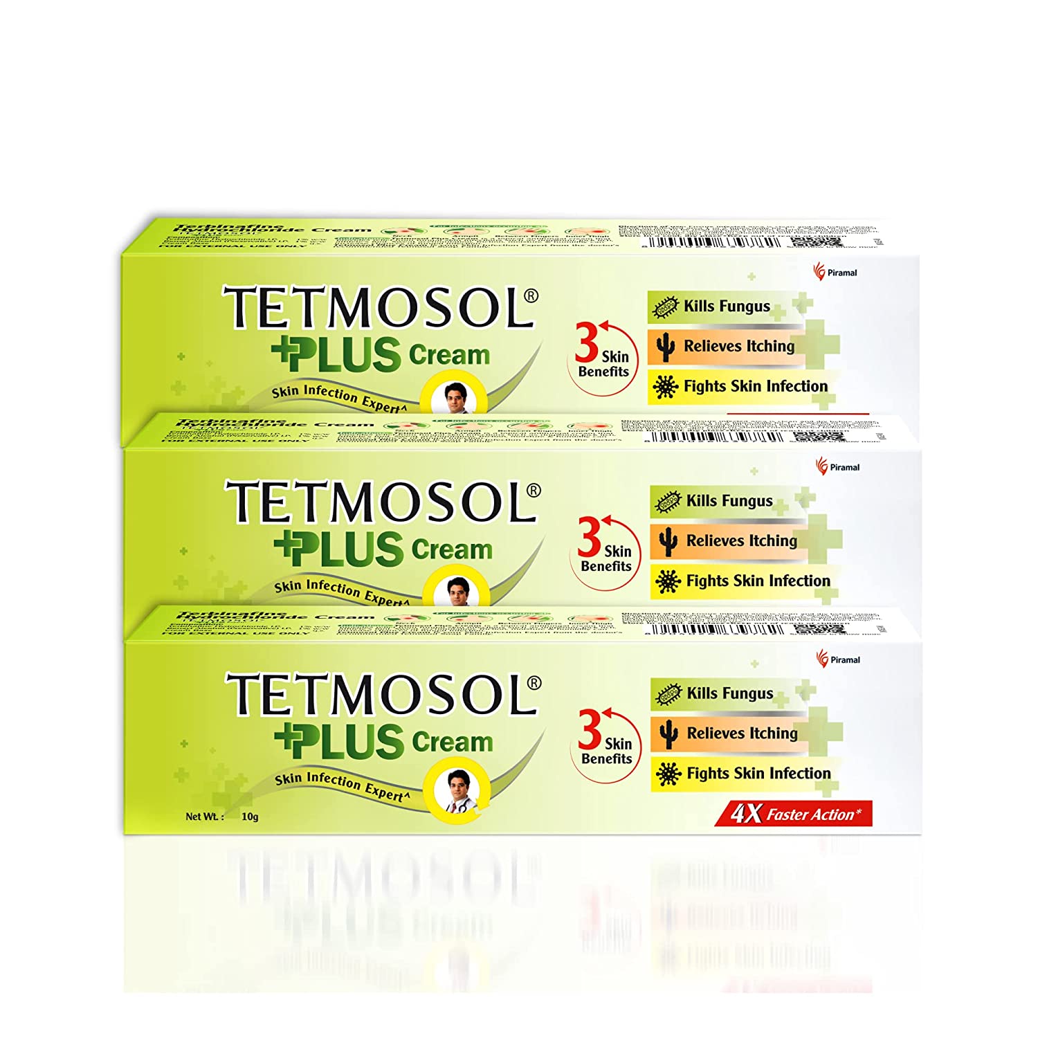 Tetmosol Plus Cream Pack 3