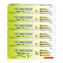 Tetmosol plus cream pack of 6 in 1