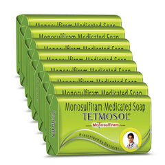 Tetmosol medicated soap pack of 8