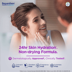 Bepanthen SensiControl Daily Gentle Face Wash, Worlds No. 1 Skincare Brand, For Dry & Sensitive Skin, 80ml, Contains Niacinamide, Panthenol, Hydrating Cleanser, Dermatologically Approved