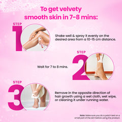i-feel Hair Removal Spray| 200 gms | Painless Hair Removal in 7-8 mins | Suitable for Hands, Legs & Underarms | Lemongrass Fragrance | Dermatologically Tested | No Skin darkening | No Foul Odour