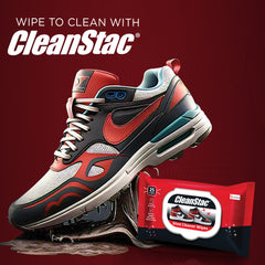 Sneaker Cleaner Wipes 25 Wipes - CleanStac